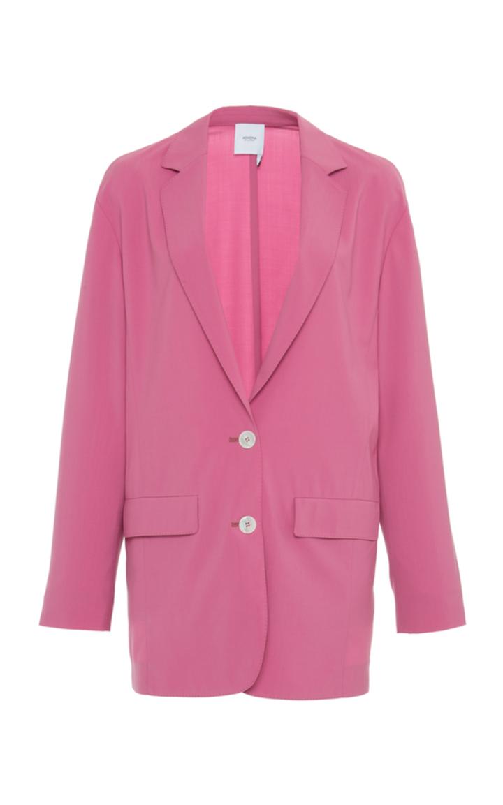 Agnona Poplin Boyfriend Jacket