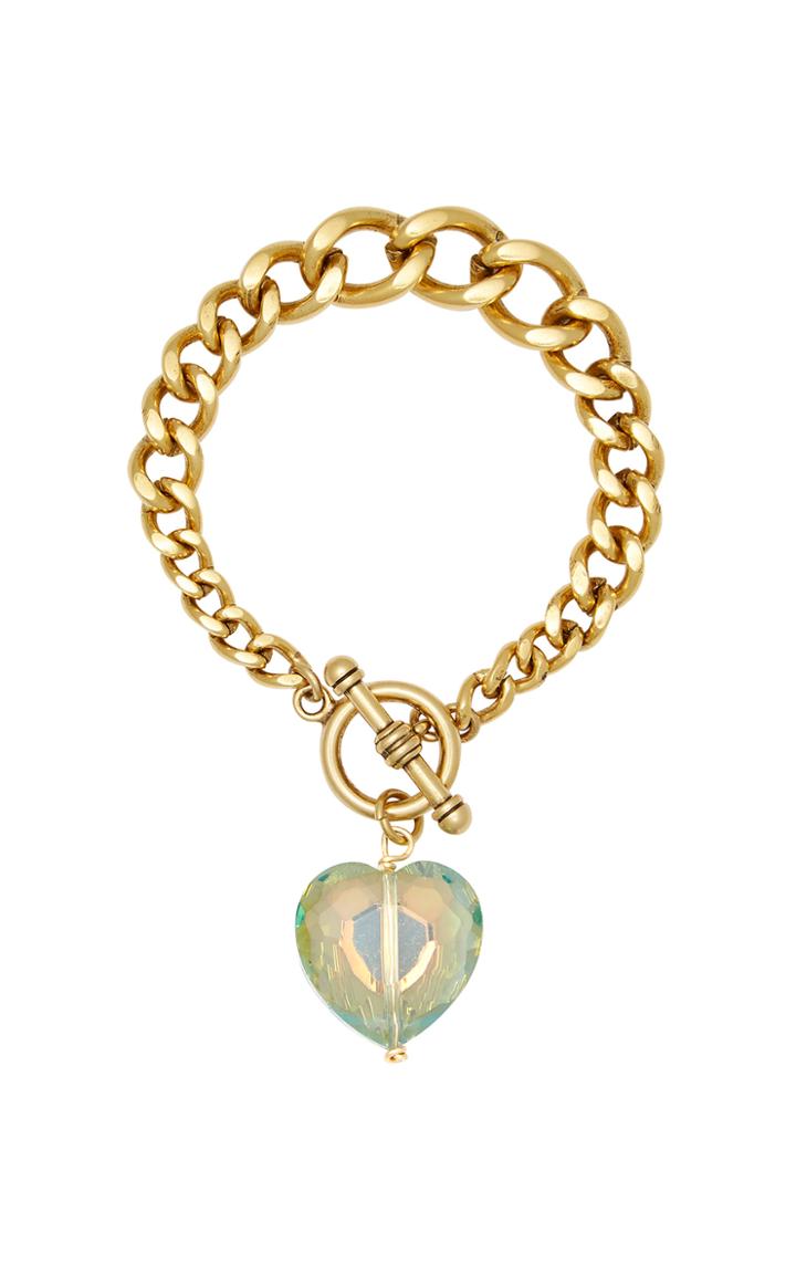 Brinker & Eliza It's Kismet Gold-plated Crystal Bracelet