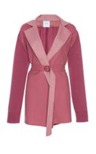 Agnona Timeless Cashmere Jacket With Knit Sleeves