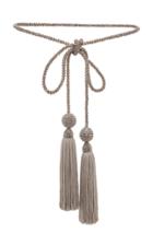 Oscar De La Renta Jeweled Tassel Belt