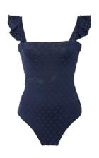 Agua By Agua Bendita Nativa Nautico Broderie Anglaise Swimsuit