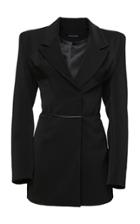 Moda Operandi Mach & Mach Mini Blazer Dress With Corset Detailing Size: Xs