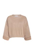 Brunello Cucinelli Lurex Cropped Sweater
