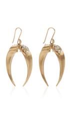 Annette Ferdinandsen 14k Gold, Pearl And Sapphire Earrings