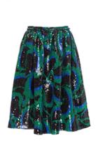 Marni Printed Sequin Midi Skirt