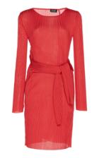 Atlein Long Sleeve Ribbed Dress