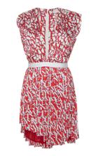 Lanvin Sleeveless Printed Mini Dress