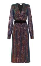 Moda Operandi Rebecca Vallance The Roxbury Belted Sequined Midi Dress