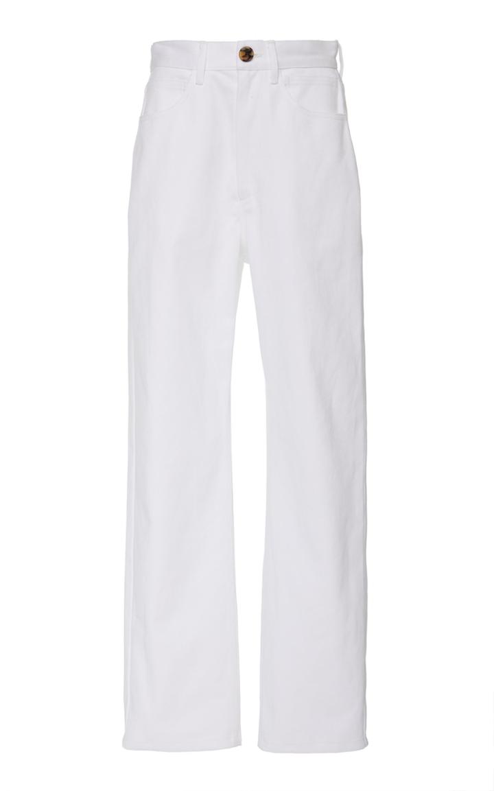Mara Hoffman Fontana High-rise Straight-leg Jeans