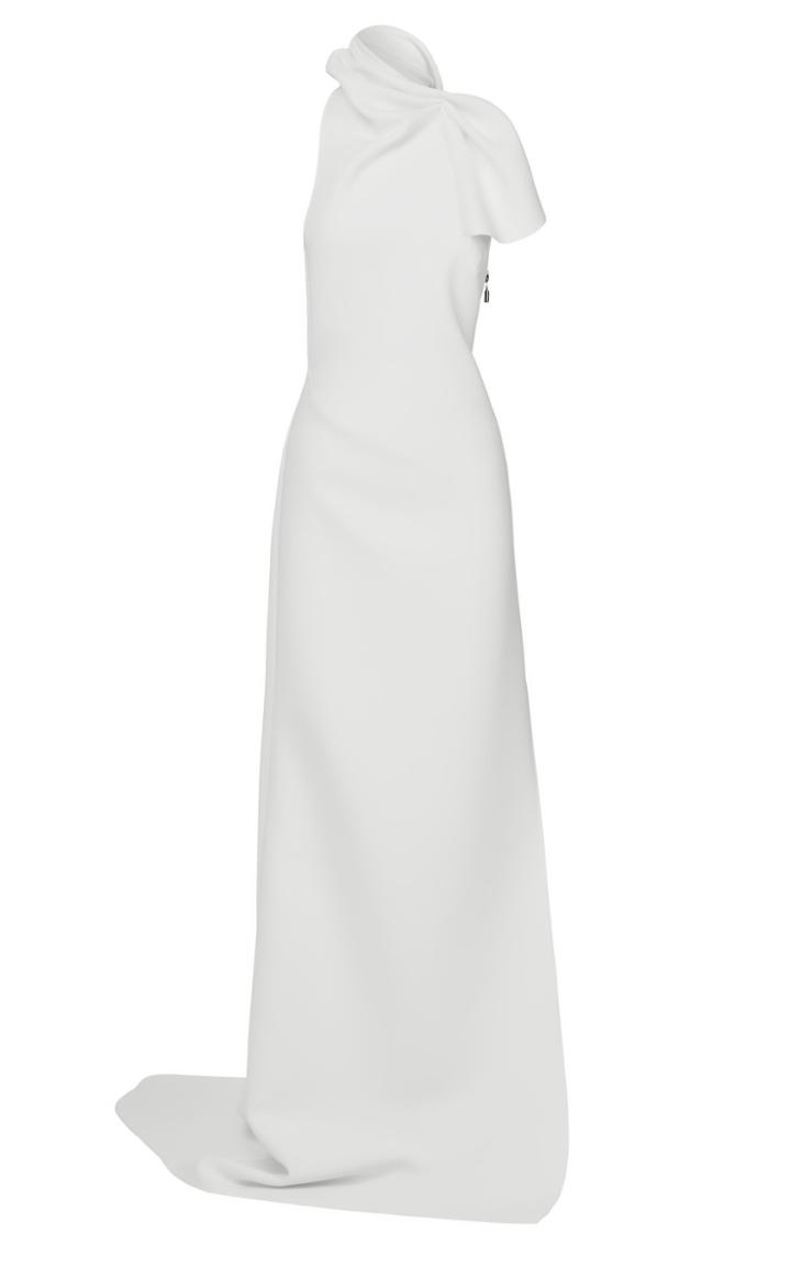 Moda Operandi Maticevski Acceptance Ruffled Crepe Gown