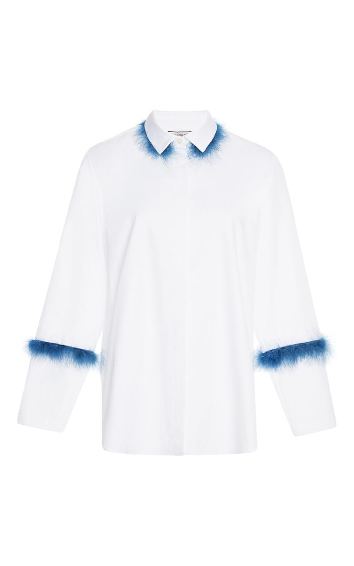 Maison Pre Feathered Button-up Shirt