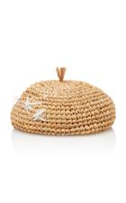 Gigi Burris M'o Exclusive Coco Straw Beret