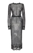 Moda Operandi Dolce & Gabbana Fishnet Midi Dress