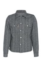 Maison Margiela Wool-herringbone Jacket