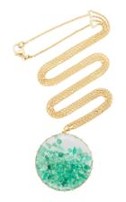 Renee Lewis Emerald Shake Necklace
