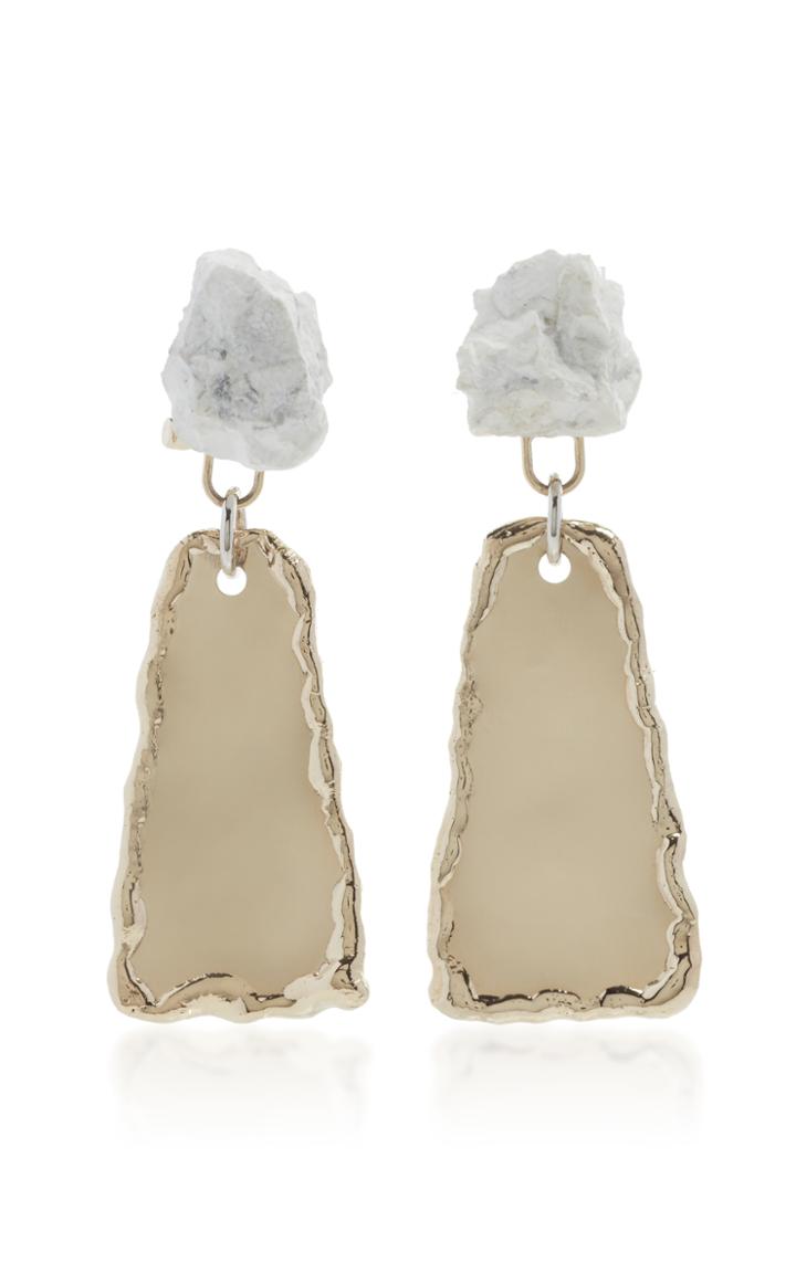 Proenza Schouler Small Hammered Dangle Earrings