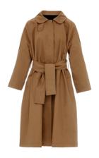 Moda Operandi Studio Cut Cotton Trench Coat Size: S/m