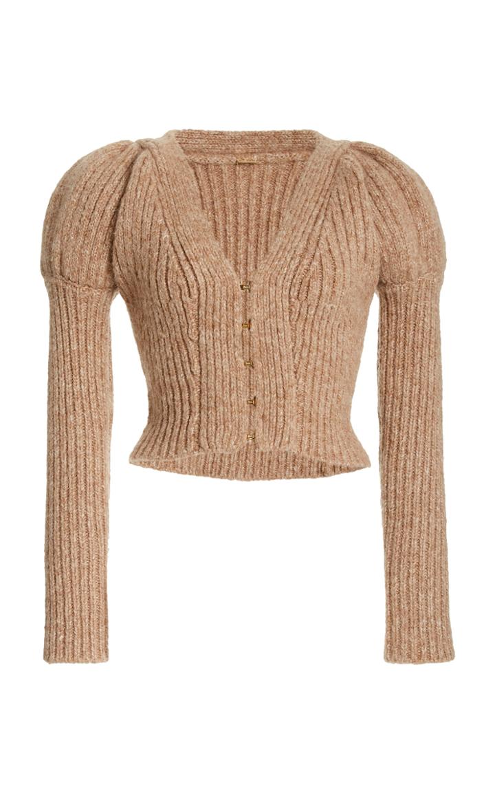 Moda Operandi Cult Gaia Freida Knit Cropped Top