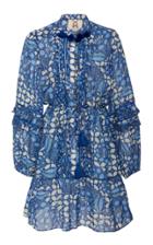 Figue Zellie Cotton Blend Mini Dress
