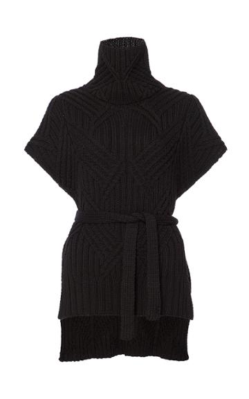 Yeon Sleeveless Cable Knit Yuriko Sweater