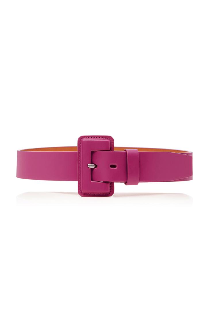 Maison Vaincourt M'o Exclusive Leather Belt Size: 85 Cm