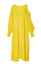 Tibi Edwardian Open Shoulder Dress