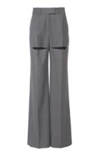 Boyarovskaya Wide-leg High-rise Wool Pants