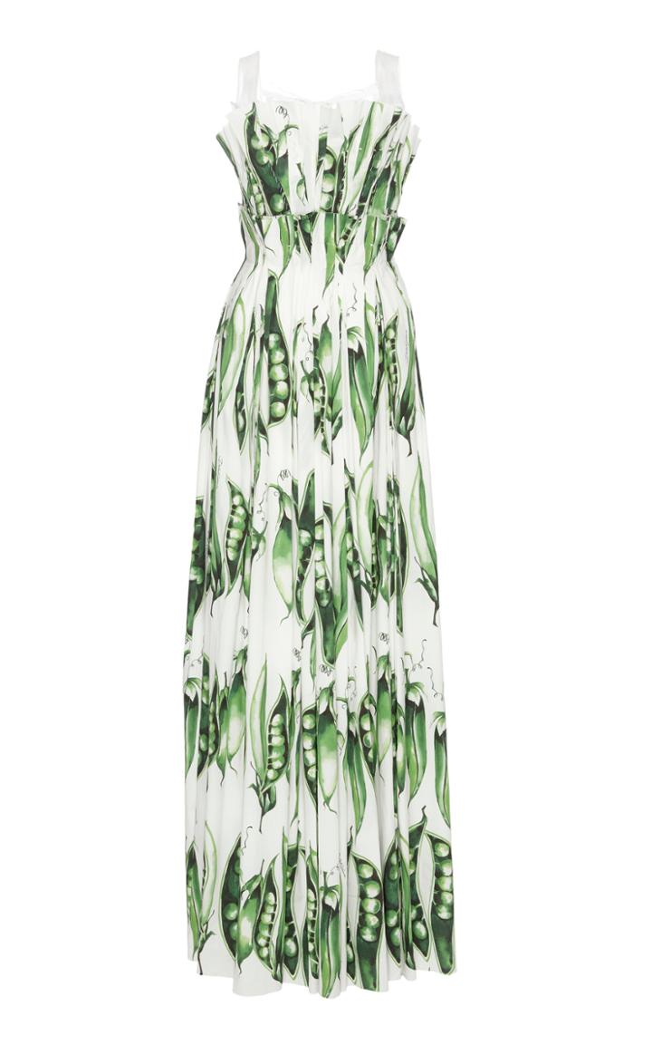 Dolce & Gabbana Snap Pea Gown
