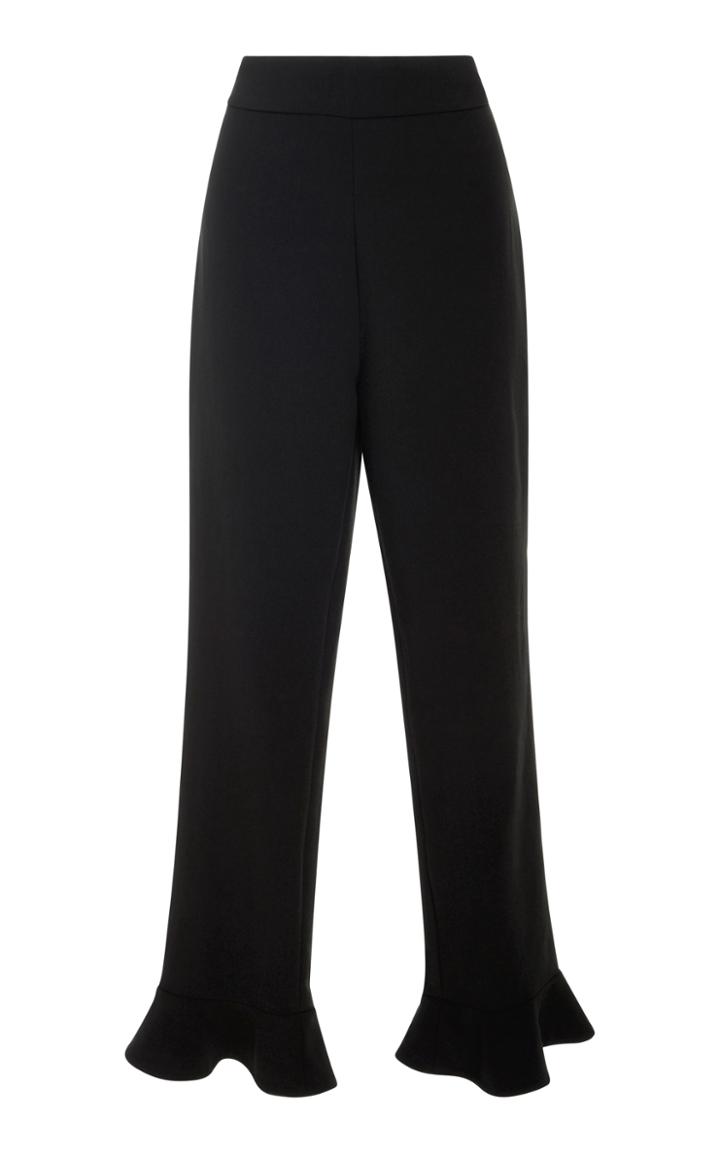 Josie Natori Narrow Ruffle Pants