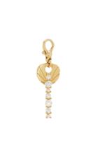 Moda Operandi Michelle Fantaci 14k Yellow Gold Amaranthus Lock Box Key Charm