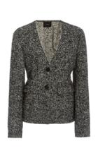 Joseph Jeranne Wool-blend Boucl Tweed Blazer Top