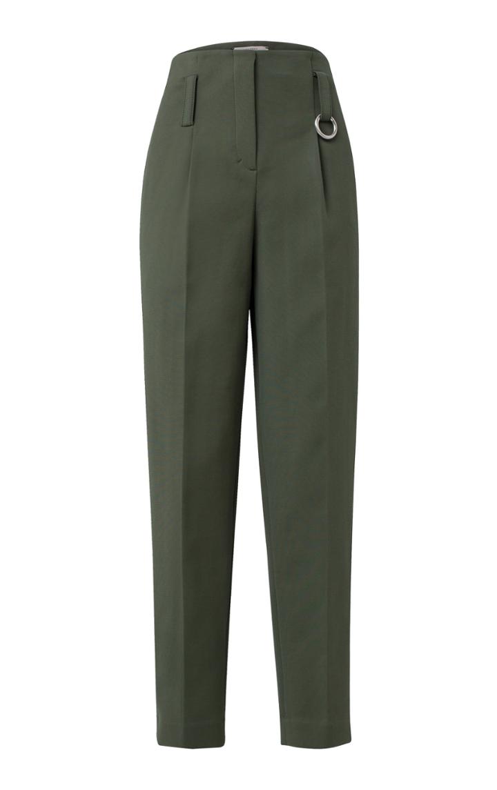 Dorothee Schumacher Sporty Perfection Cotton-blend Tapered Pants