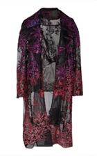 Prabal Gurung Kalak Printed Tulle Coat