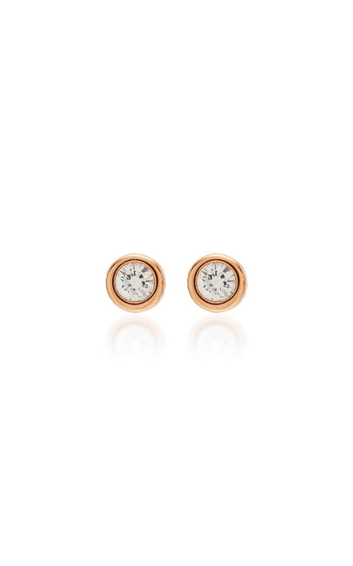 Renna 18k Rose Gold Diamond Earrings