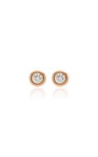 Renna 18k Rose Gold Diamond Earrings
