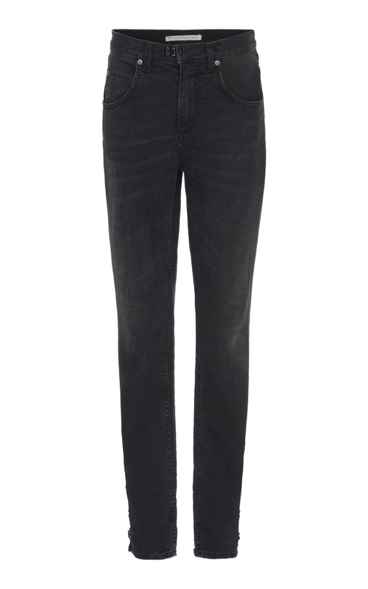 Olivier Theyskens Darno Hook-and-eye Skinny Jeans