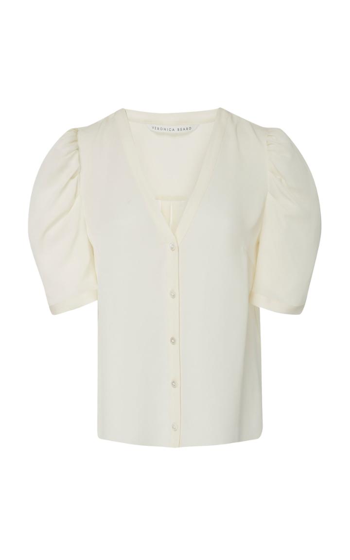 Veronica Beard Garland Silk Blouse