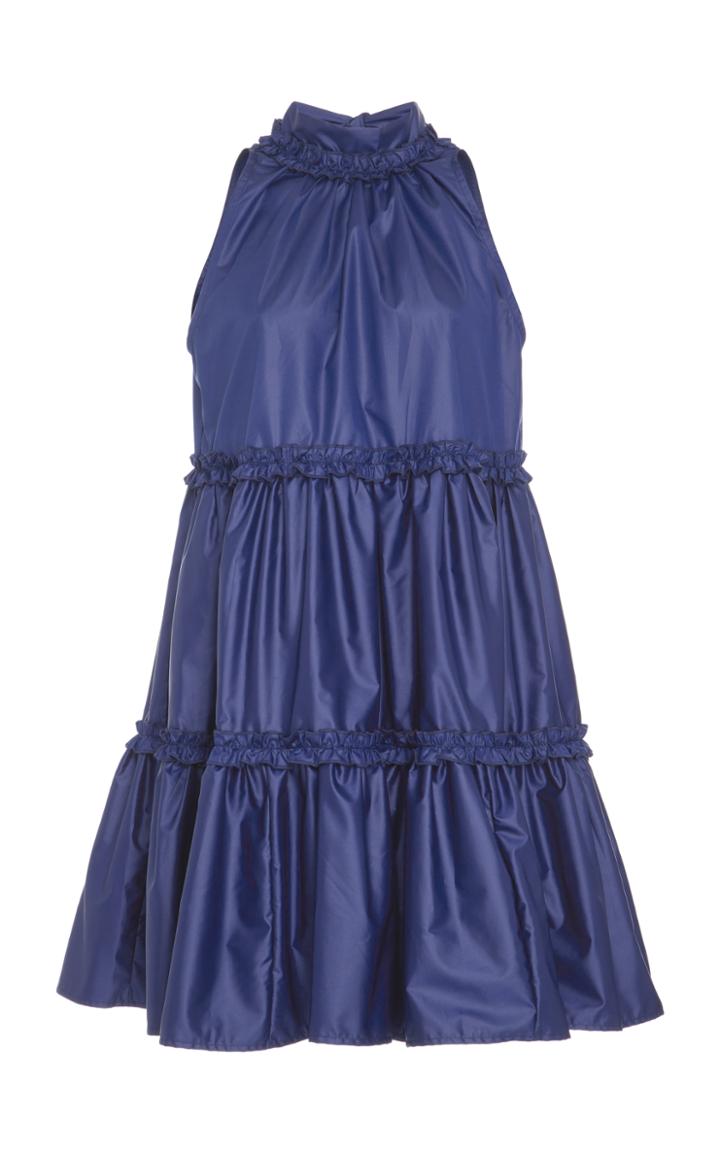 Amber Sakai Tiered Ruffle Dress