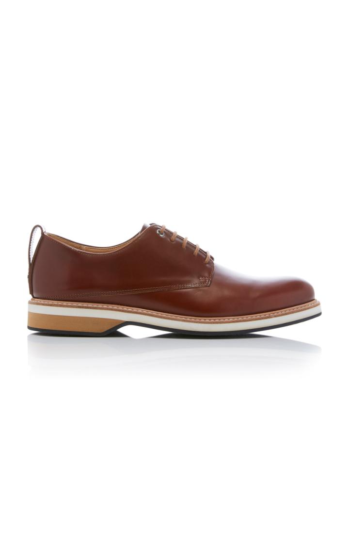 Want Les Essentiels Montoro Cognac Leather Derby Shoes