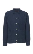The Gigi Bell Cotton-seersucker Shirt Size: S