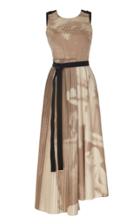 Moda Operandi Roksanda Calixa Asymmetric Pleated Maxi Dress Size: 10