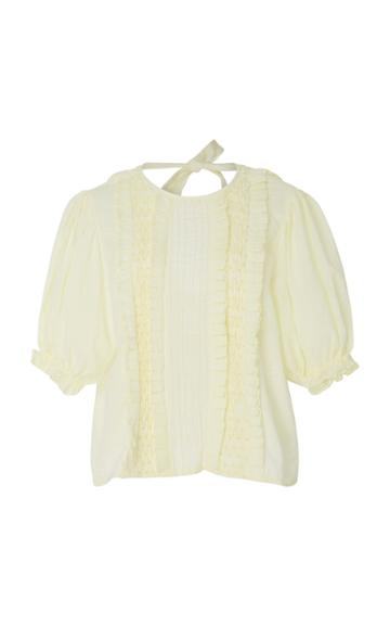 Innika Choo Ruffle Cotton Blouse