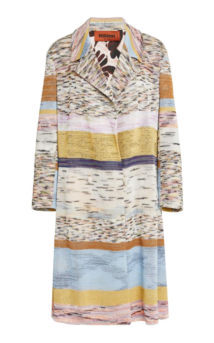 Missoni Double-breasted Cotton-blend Coat