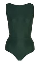 Moda Operandi Haight New Side Slit Maillot Size: S