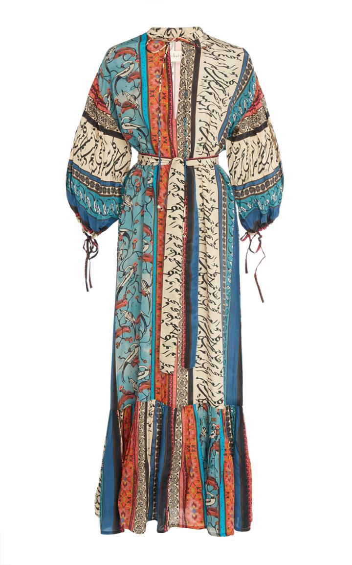 Chufy Alqamar Printed Maxi Dress