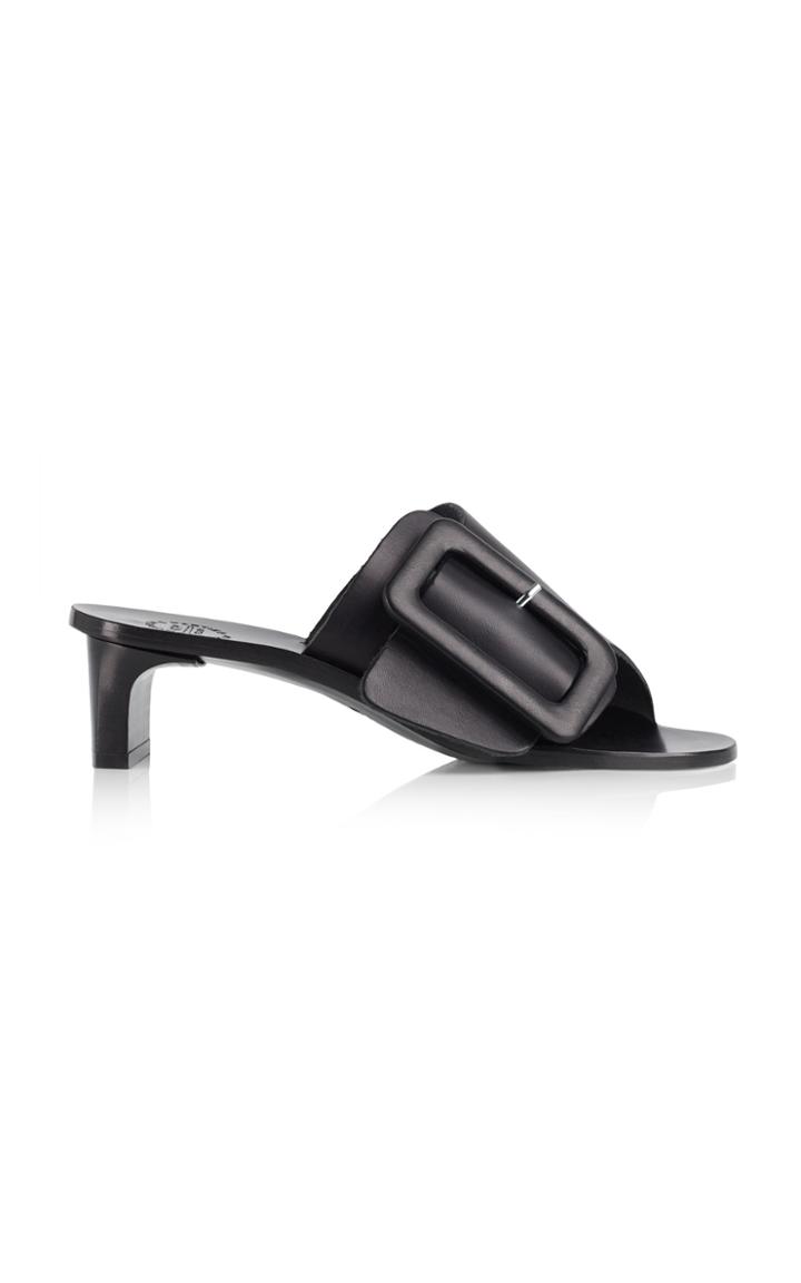 Atp Atelier Cacao Leather Sandals