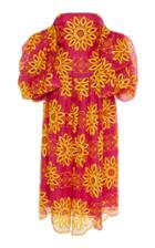 Moda Operandi Prabal Gurung Off-the-shoulder Floral-appliqud Gown Size: 00