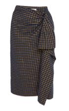 Ulla Johnson Ember Ruffled Cotton-blend Midi Skirt
