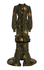 Moda Operandi Brock Collection Rossie Floral Silk Dress