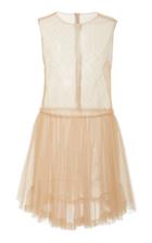 Red Valentino Sheer Mini Mesh Dress